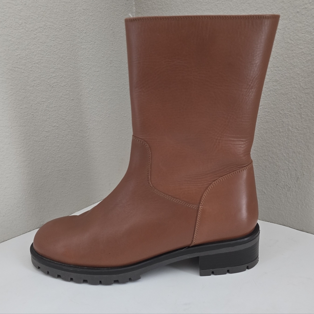 Lamica Italian Leather Boots Brown EU 40 Made in Italy